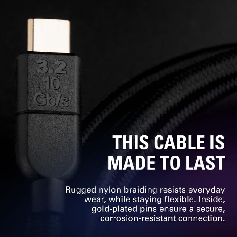 Cable Elgato USB-C 3.2 C a C, 10 Gb/s, 1.5m - imagen 4
