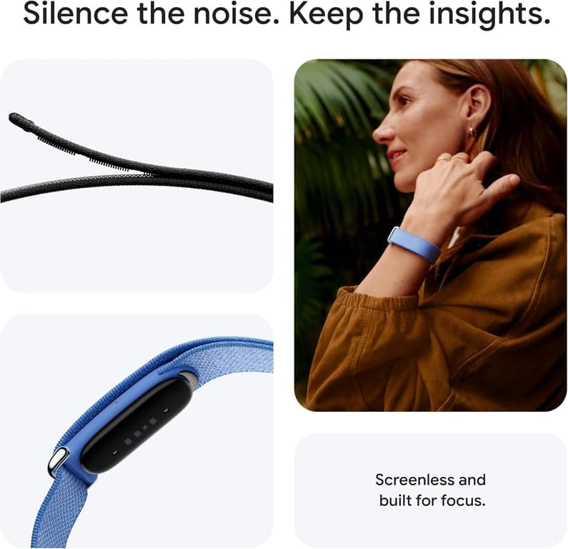 Correa Google Fitbit Air Performance Loop - Talla única - Obsidiana - vista alternativa