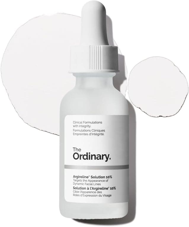 Argireline Solution 10%, Suero bueno para reducir la apariencia de líneas finas, 1 Fl Oz