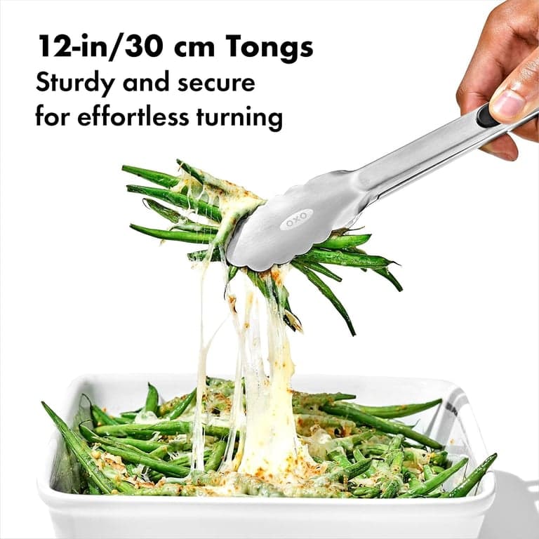 Juego de utensilios de cocina esenciales OXO Good Grips de acero inoxidable de 4 piezas - imagen 5