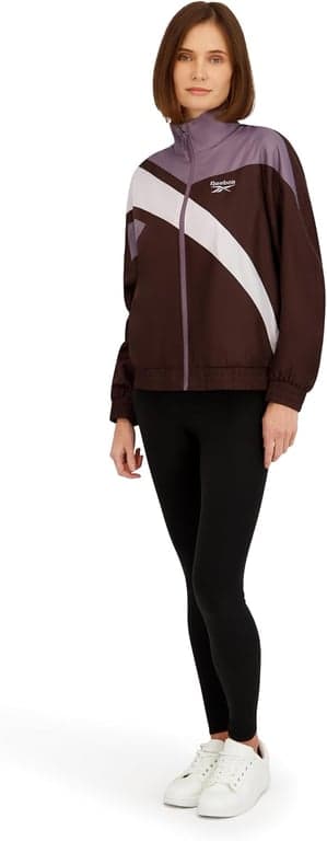 Chaqueta cortavientos Reebok para mujer con forro polar - imagen 3