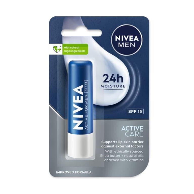 METREY MEN Bálsamo Labial Active Care, 4.8g