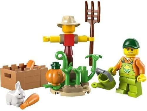 LEGO 30590 City Jardín de Granja y Espantapájaros Set Bolsa de Plástico - vista alternativa