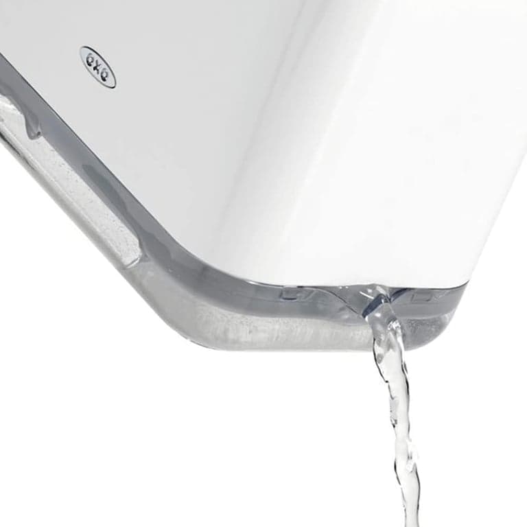 Organizador de fregadero de acero inoxidable OXO Good Grips y soporte para esponjas - imagen 4
