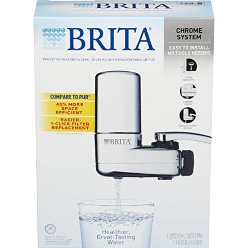 Sistema de filtro de agua para grifo Brita con indicador luminoso, cromo - vista alternativa
