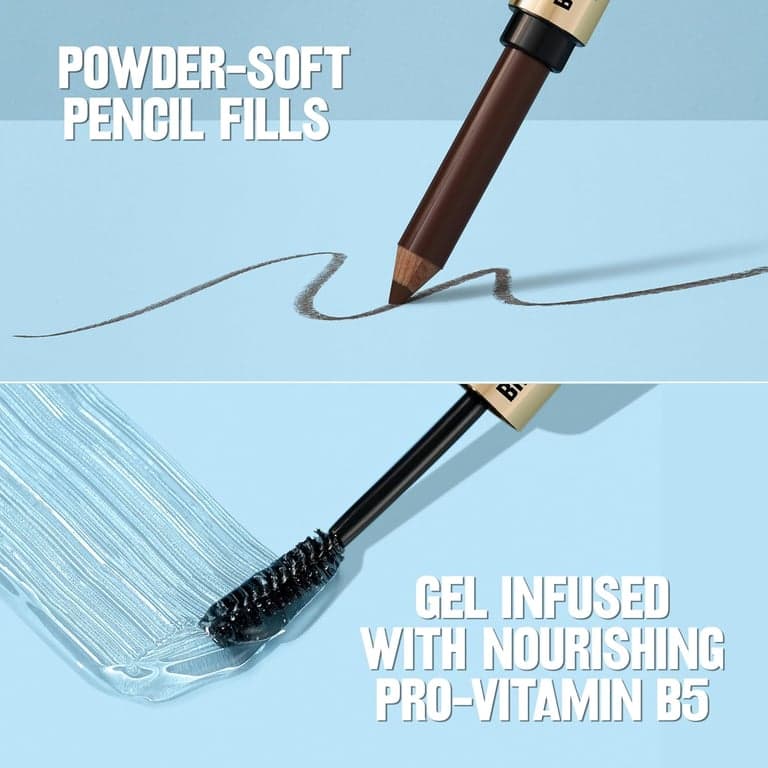 Revlon ColorStay Brow Fantasy Lápiz y Gel, 004 Dark Brown - imagen 4