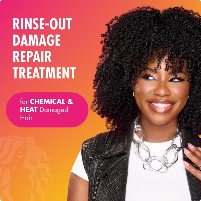Mielle Organics Tratamiento Reparador de Enlaces Babassu & Menta para Cabello Dañado por Químicos y Calor, 5.5 Onzas - vista alternativa