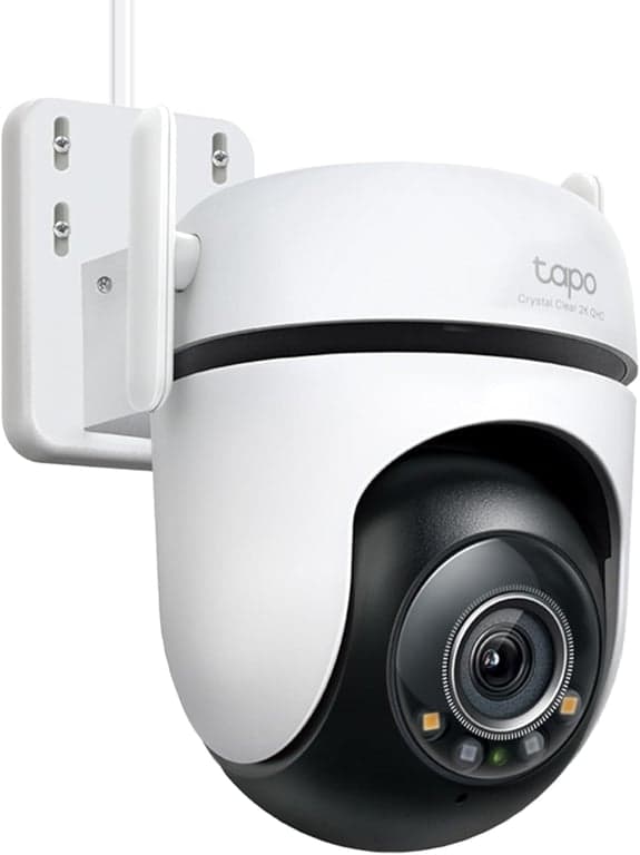 TP-Link Tapo 2K QHD Cámara de Seguridad Wi-Fi Exterior Panorámica/Inclinación, Vista 360°, Seguimiento de Movimiento, Visión Nocturna a Color, Detección Gratuita de Personas/Vehículos/Movimiento, Almacenamiento en la Nube y Tarjeta SD, Grabación 24/7, C520WS… - vista alternativa