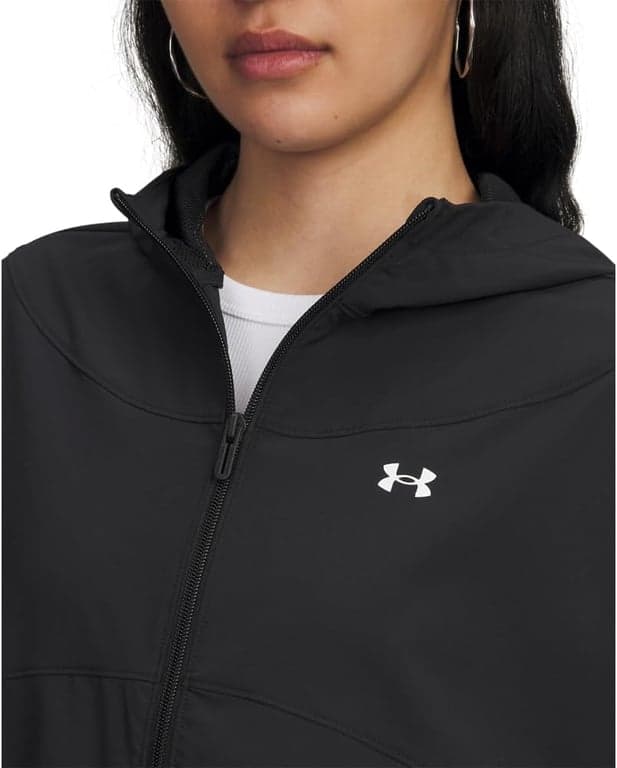 Chaqueta con capucha tejida Rival para mujer de Under Armour - imagen 2