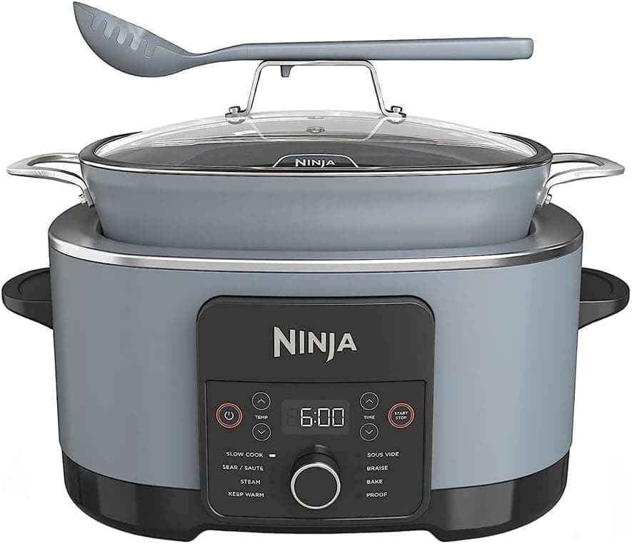 Ninja MC1001 Foodi Possible Slow Cooker PRO Multi-Cooker (Renovado) Paquete con de Protección Mejorada CPS de 3 Años - vista alternativa