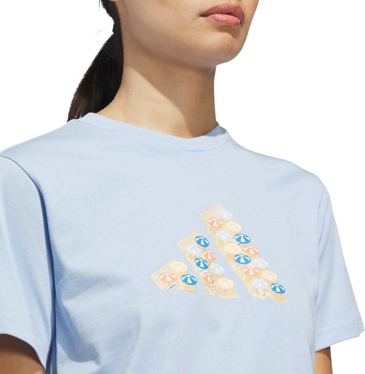 Playera Gráfica adidas Big Logo para Mujer - imagen 3