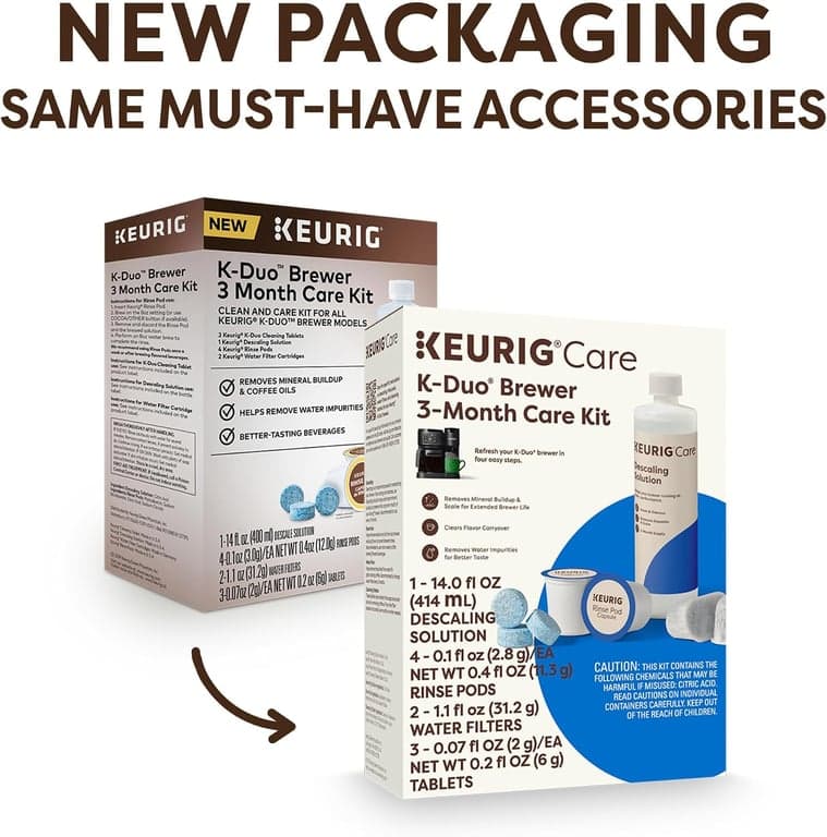 Keurig K-Duo Kit de mantenimiento para cafetera de 3 meses - vista alternativa
