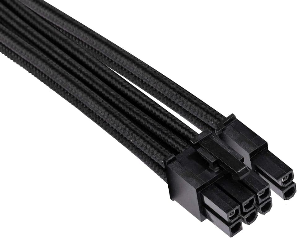 CORSAIR Kit de Inicio de Cables PSU Premium con Funda Individual – Negro, 2 Años de Garantía, para PSUs - imagen 6