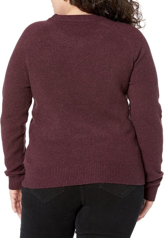 Suéter Cozy Boucle de Cuello Redondo para Mujer Daily Ritual - vista alternativa