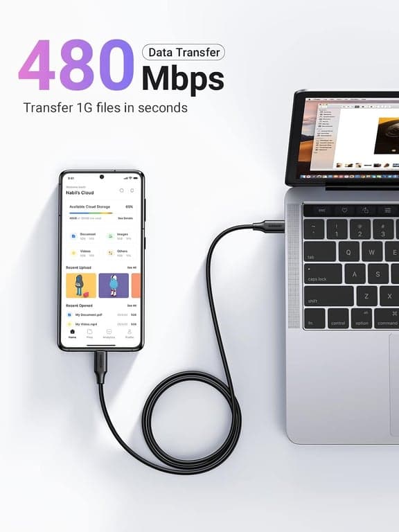 UGREEN USB C to USB C Cable 2M - imagen 4