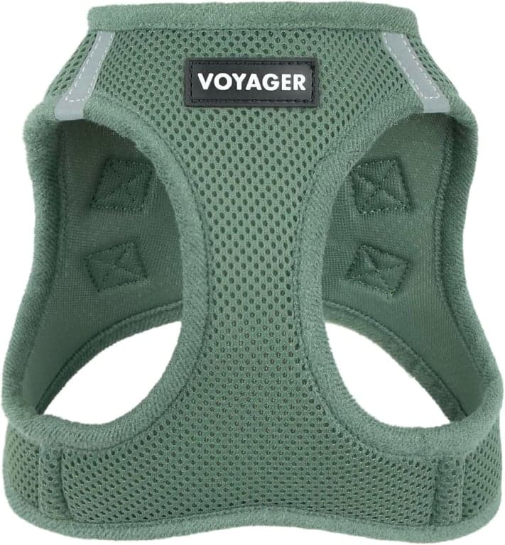 Arnés de chaleco Voyager Step-in Air para perro - Verde musgo, Pequeño