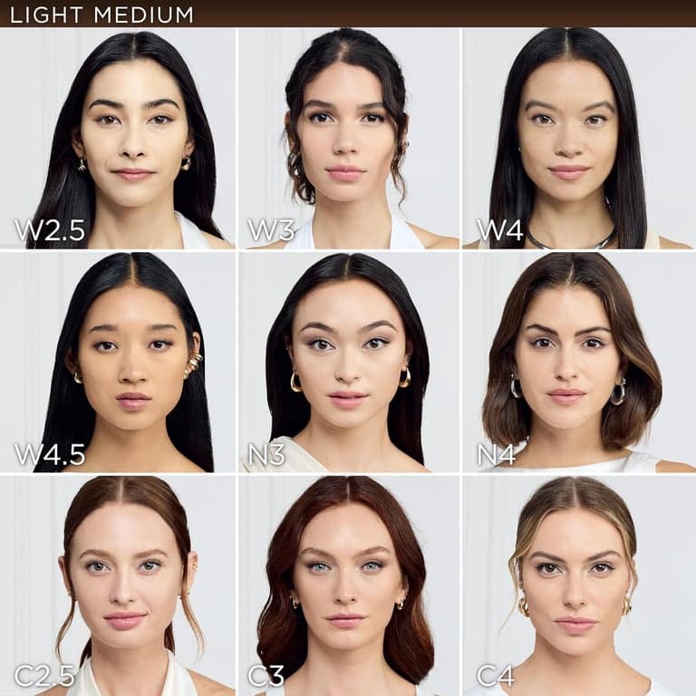 L'Oreal Paris True Match Super-Blendable Foundation, Maquillaje Líquido de Cobertura Media, N3, Claro Medio, 1 Fl Oz - imagen 6