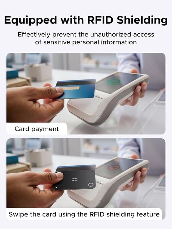 UGREEN FineTrack Slim Duo2 Wallet Tracker Card (iOS and Android) - imagen 4