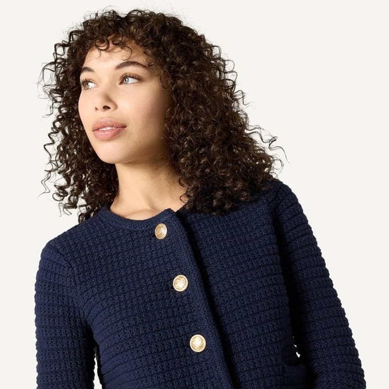 Suéter tipo cárdigan de peso medio de corte regular para mujer Amazon Essentials - imagen 3