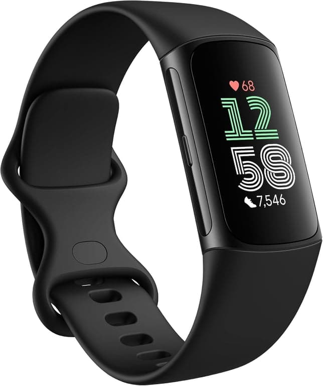 Google Fitbit Charge 6 - Monitor de actividad física - Obsidiana/Negro