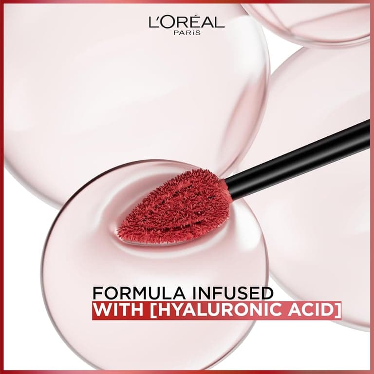 L'Oreal Paris Infallible Matte Resistance Lápiz Labial Líquido, hasta 16 Horas de Duración, Le Rouge 420, 0.16 Fl Oz - imagen 2