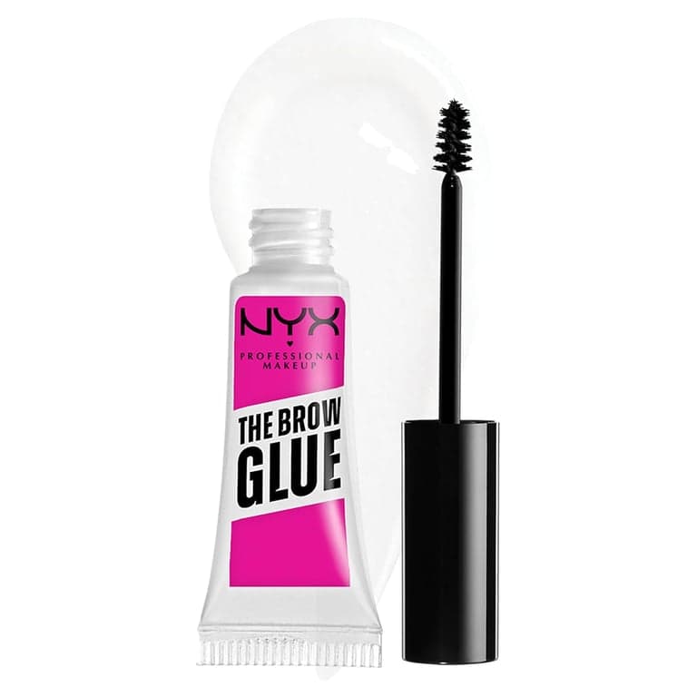 NYX PROFESSIONAL MAKEUP The Brow Glue, Gel para Cejas de Fijación Extrema - Transparente