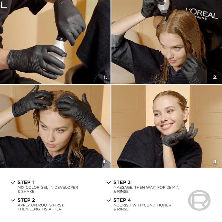 L'Oreal Paris Superior Preference Tinte Permanente Luminoso Resistente a la Decoloración, para el Cabello para Hasta 9 Semanas de Resplandor, Castaño Medio 5, 1 Kit de para el - imagen 5