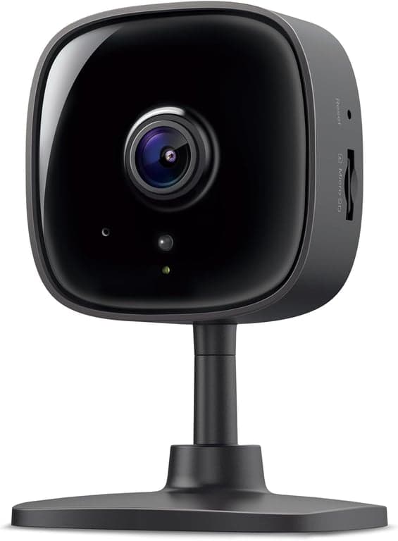 Cámara de seguridad Tapo 1080p para interiores/exteriores, C103, HybridCam