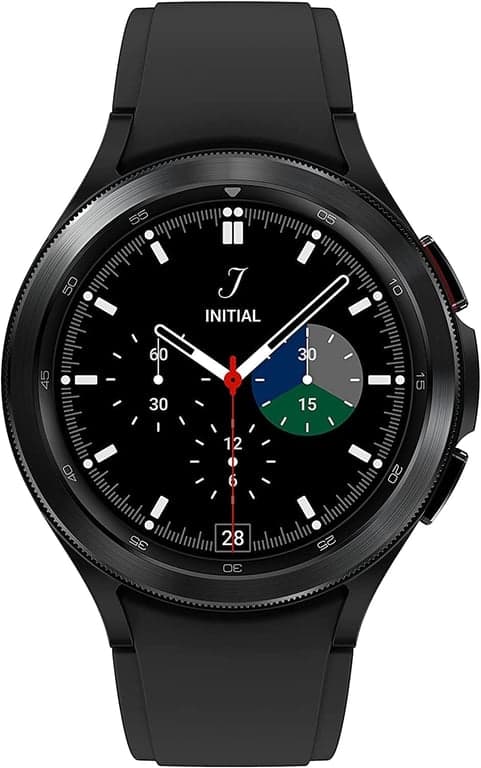 Samsung Galaxy Watch 4 Classic 46mm Smartwatch con Monitor ECG Rastreador para Salud Fitness Correr Ciclos de Sueño GPS Detección de Caídas LTE Versión de EE. UU., Negro (Renovado) - vista alternativa