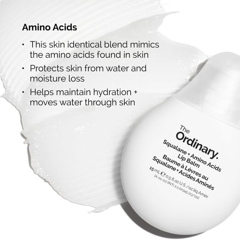 The Ordinary Lip Care Duo - Set de Cuidado de Labios - Suero Exfoliante Labial PHA 5% 0.5 Fl Oz + Bálsamo de Escualano y Aminoácidos - imagen 5