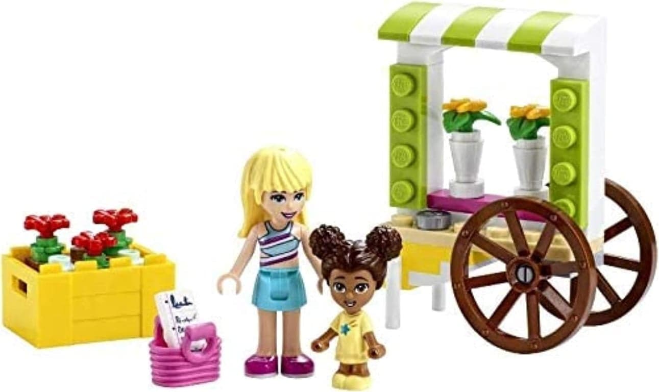 LEGO Friends Flower Cart Polybag Set 30413 (Bagged) - vista alternativa