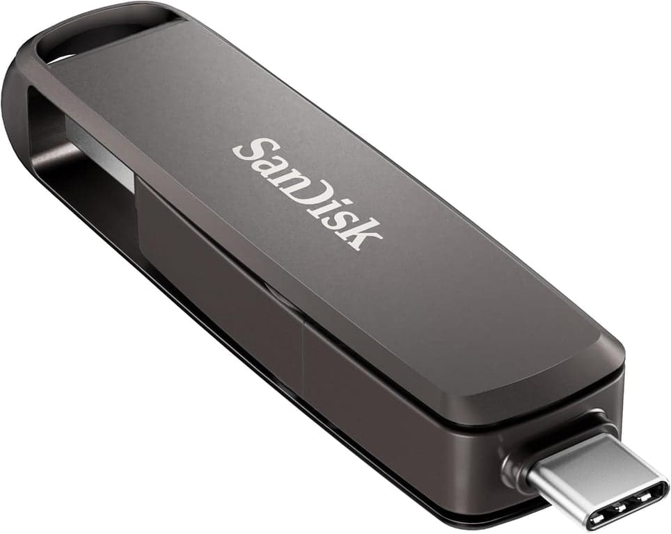 SANDISK 256GB Extreme PRO Dual Drive - Hasta 1,000MB/s, USB Type-C y Type-A, Unidad Flash de Alto Rendimiento - SDDDE1-256G-G46 - imagen 3