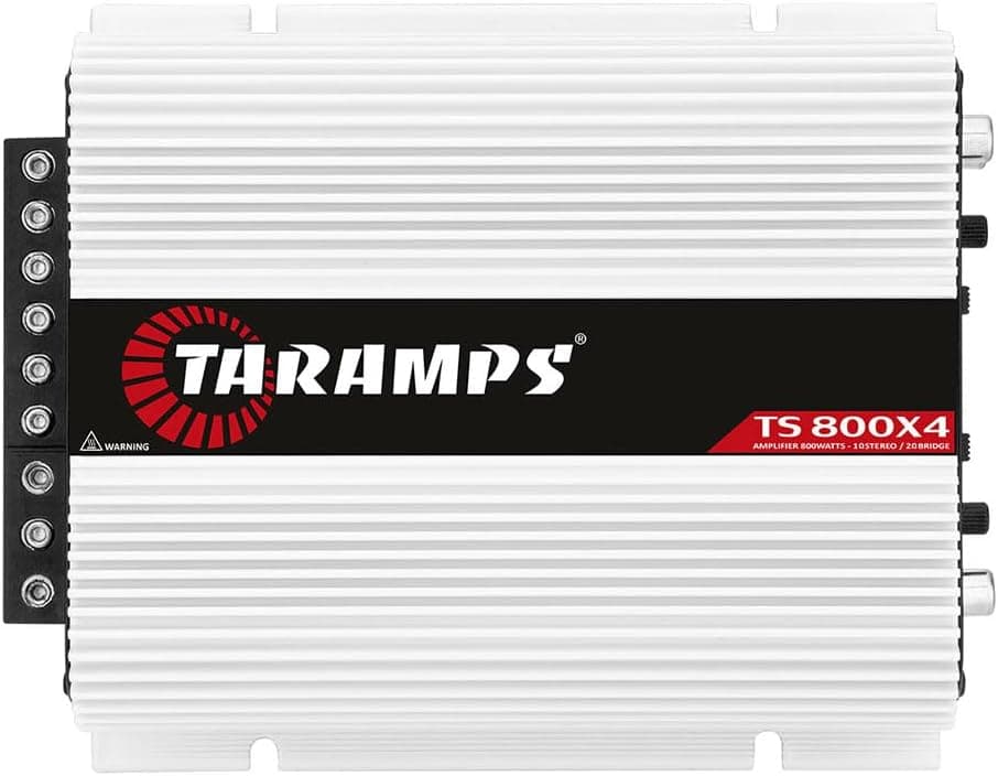 Taramp's TS800X4 4-CH 800 Amplificador Clase D para Automóvil