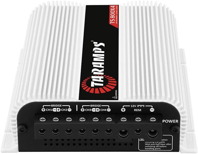 Taramp's TS800X4 4-CH 800 Amplificador Clase D para Automóvil - imagen 2