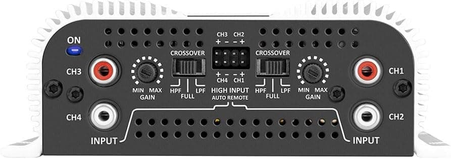 Taramp's TS800X4 4-CH 800 Amplificador Clase D para Automóvil - imagen 4