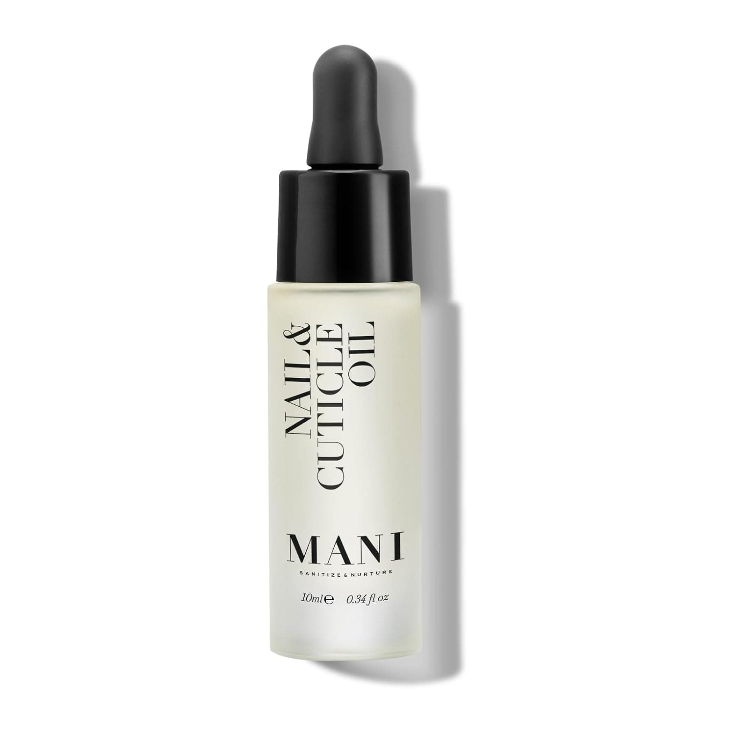 Aceite para Uñas y Cutículas Mani - para el Crecimiento de Enriquecido con Almendra, Macadamia, Cáñamo y Jojoba - Cuidado de Protege y Fortalece - 0.34 oz