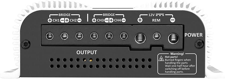 Taramp's TS800X4 4-CH 800 Amplificador Clase D para Automóvil - imagen 3