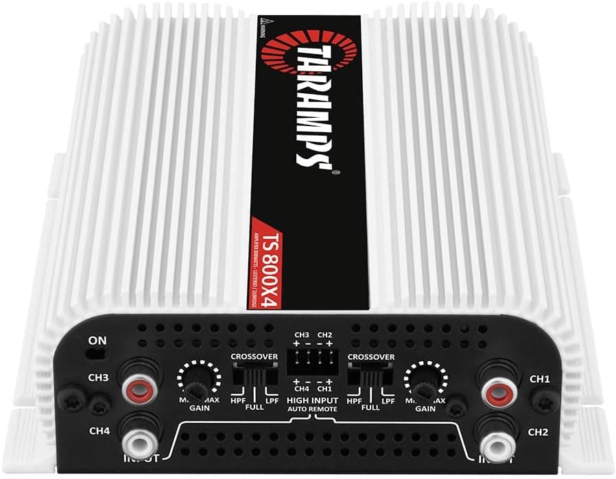 Taramp's TS800X4 4-CH 800 Amplificador Clase D para Automóvil - imagen 6