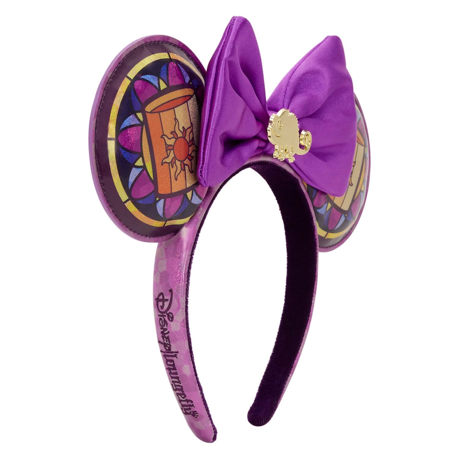 Loungefly Disney Stained Glass: Orejas de Rapunzel, Exclusivo de Amazon - vista alternativa