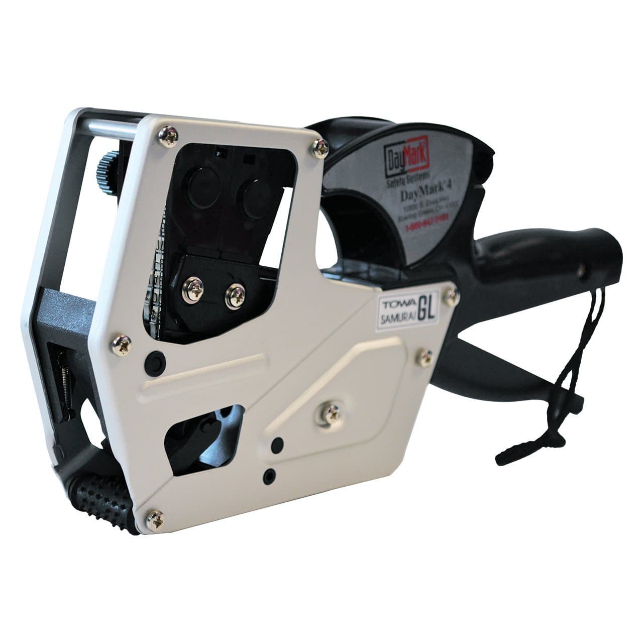 Codificador de fecha de metal DayMark DM4 SpeedyMark 4, etiquetadora de pistola de marcado de 2 líneas, diseño E