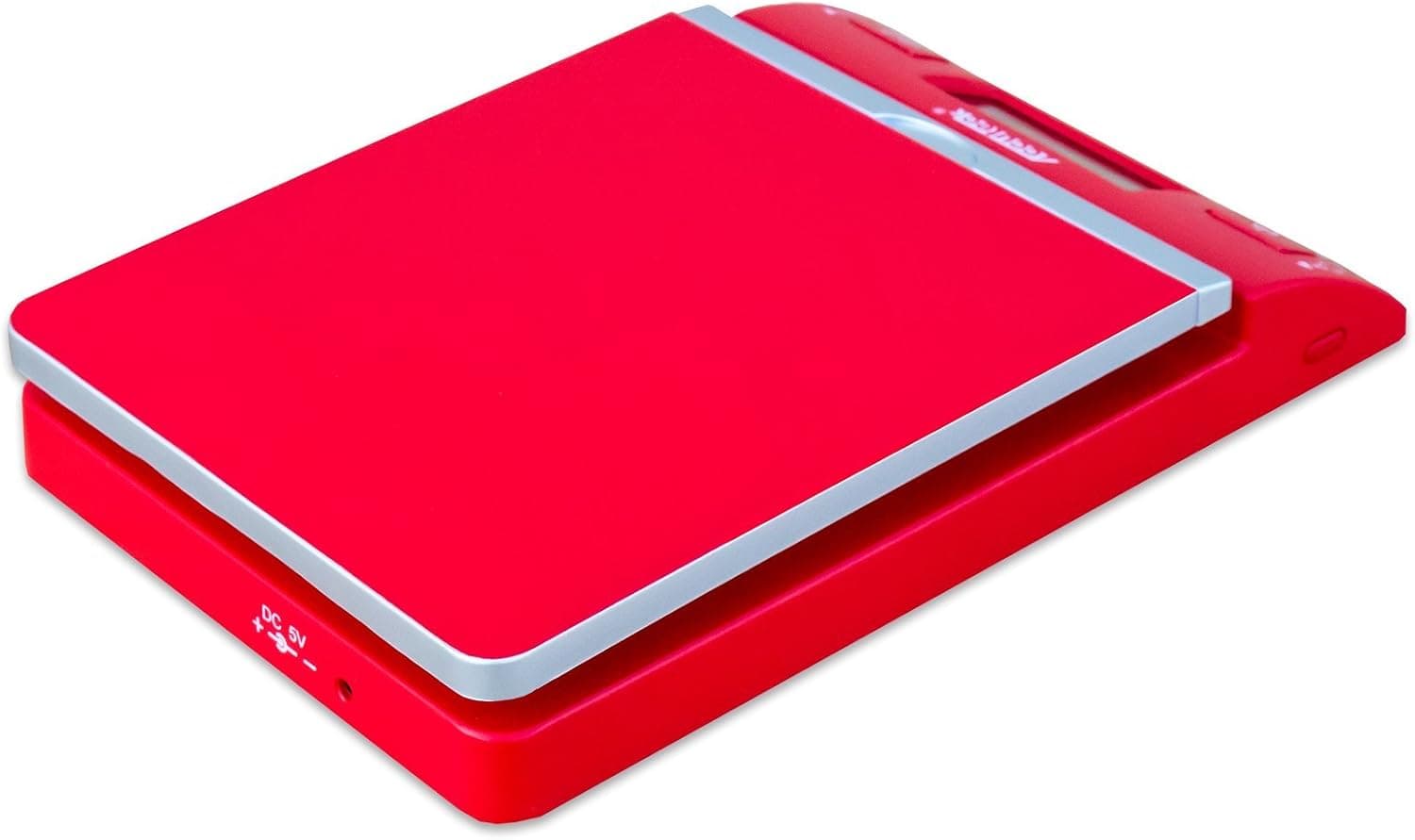 Accuteck DreamRed Báscula postal digital de 86 Lbs de envío con adaptador USB y CA, Edición limitada - imagen 3
