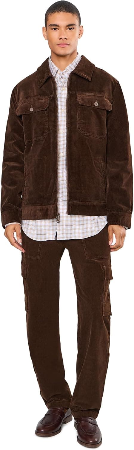 Chaqueta de pana con cremallera bidireccional Liverpool Los Angeles - vista alternativa