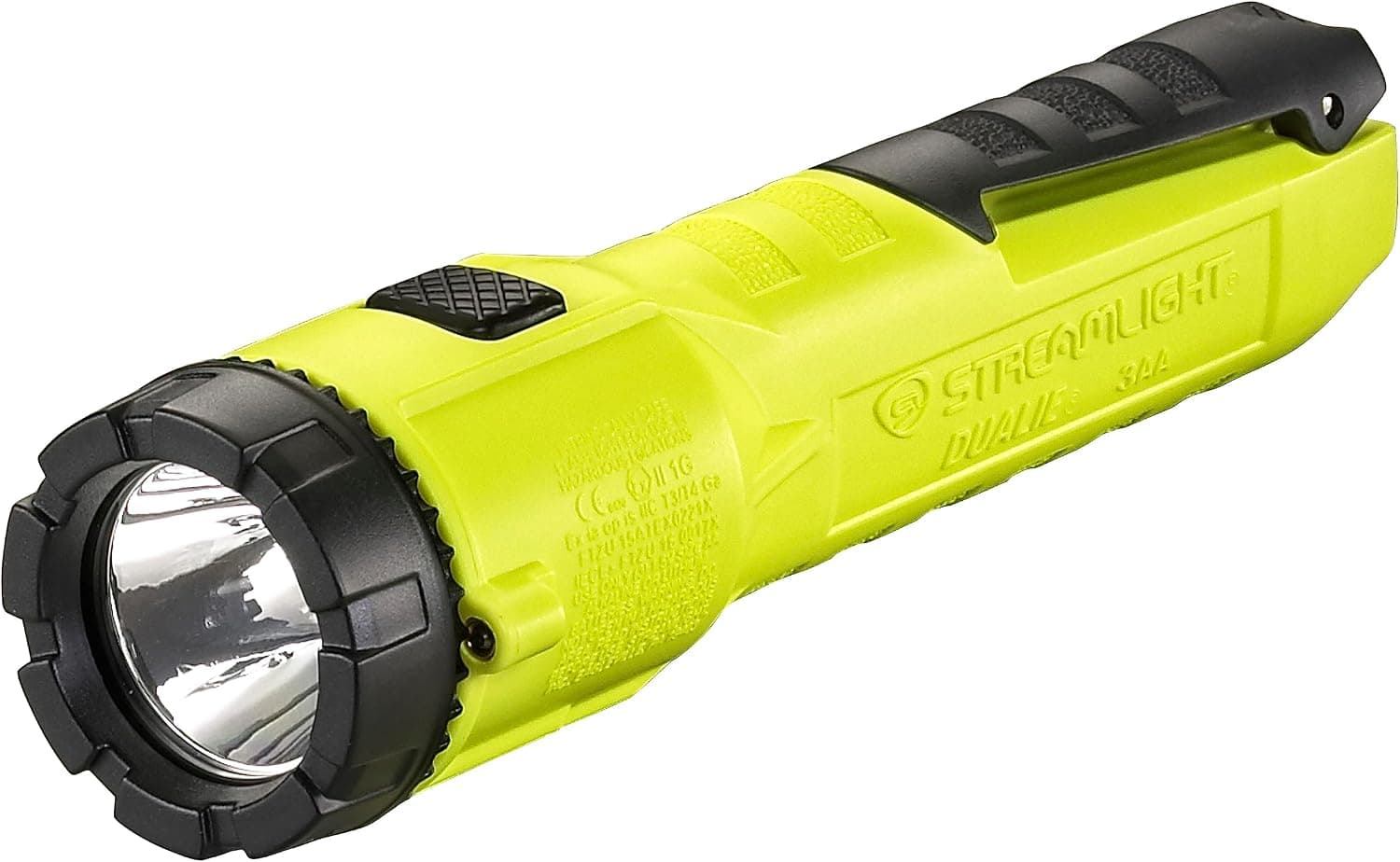 Streamlight 68750 Dualie 3AA Linterna HAZ-LO de 140 lúmenes, amarilla