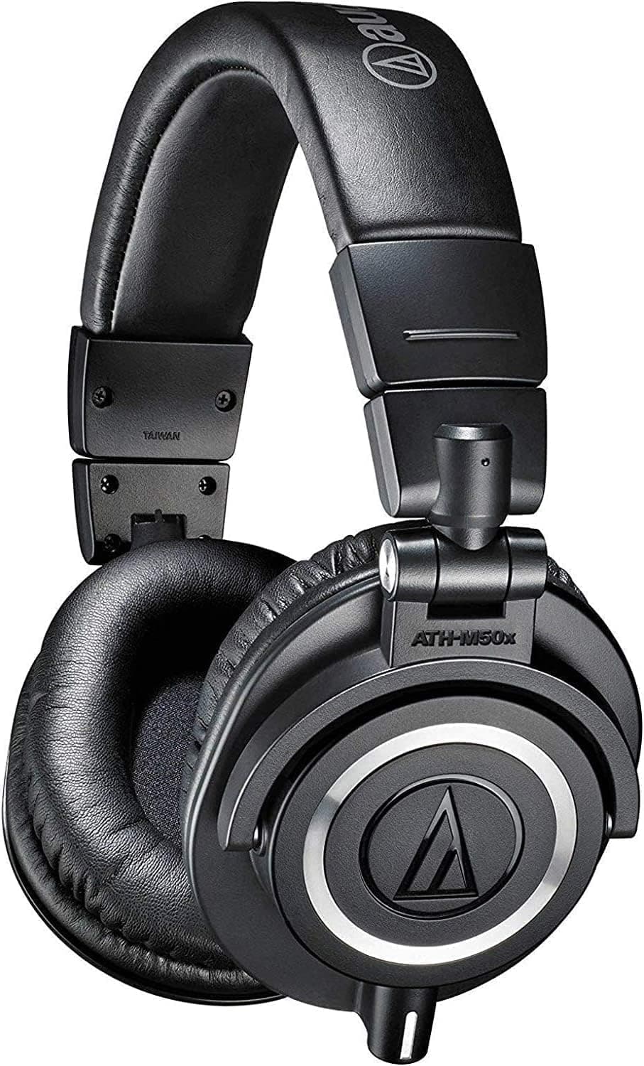 Audífonos de monitoreo de estudio profesionales Audio-Technica ATH-M50x con micrófono USB Yeti - vista alternativa