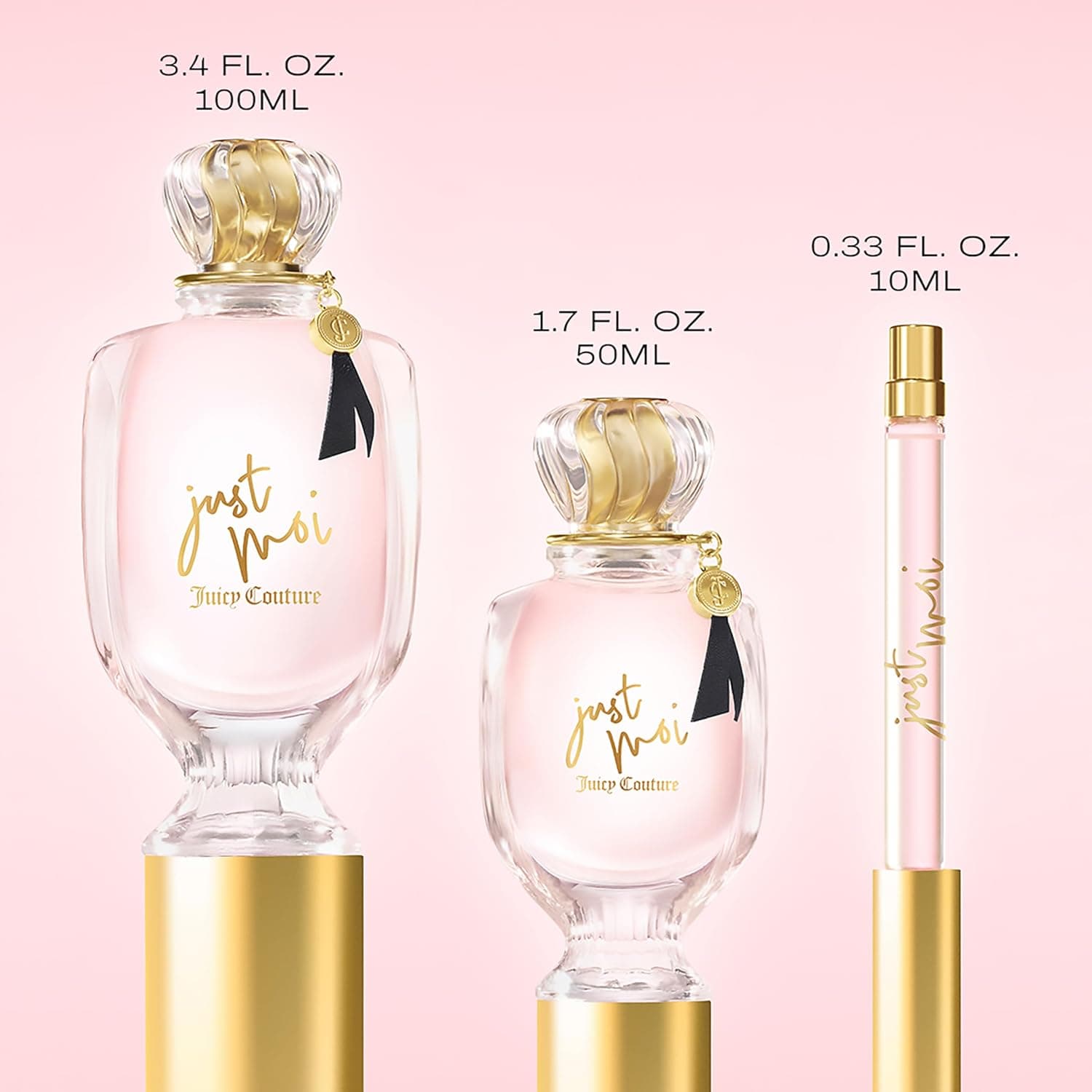 Perfume de mujer Juicy Couture Just Moi - Eau de Parfum Ámbar Vainilla - Fragancia dulce y segura para usar de día a noche - Larga duración - imagen 6