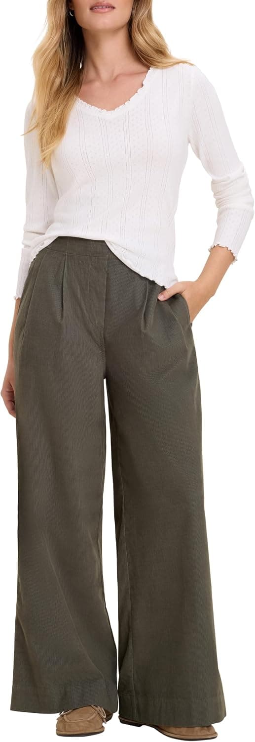 NIC+ZOE Ellis Baby Cord Pants - vista alternativa