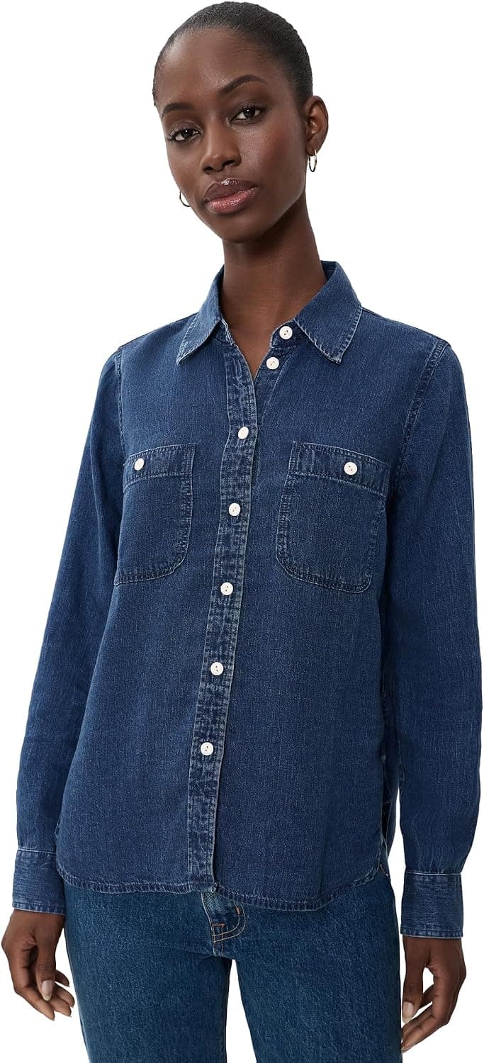 Camisa Clásica de Chambray Tried and True Faherty