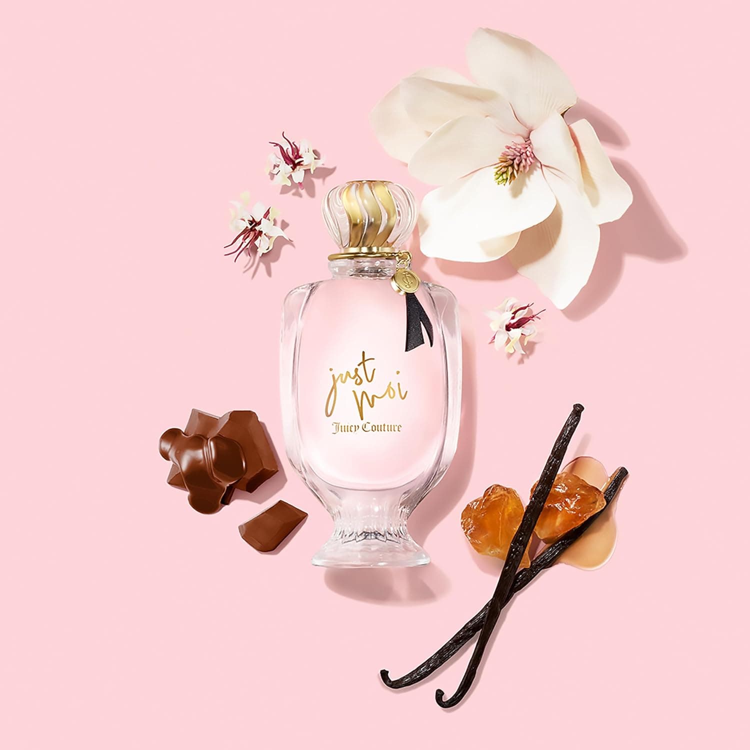 Perfume de mujer Juicy Couture Just Moi - Eau de Parfum Ámbar Vainilla - Fragancia dulce y segura para usar de día a noche - Larga duración - imagen 7