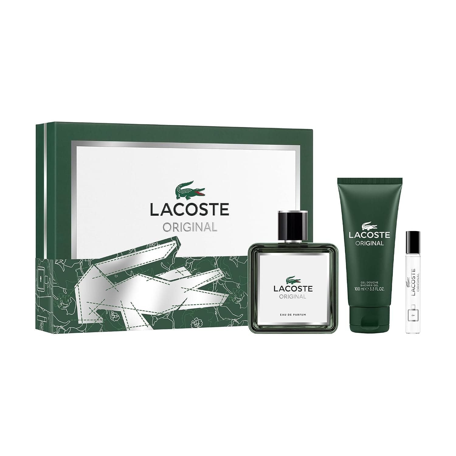 Set de regalo Lacoste Original de 3 piezas