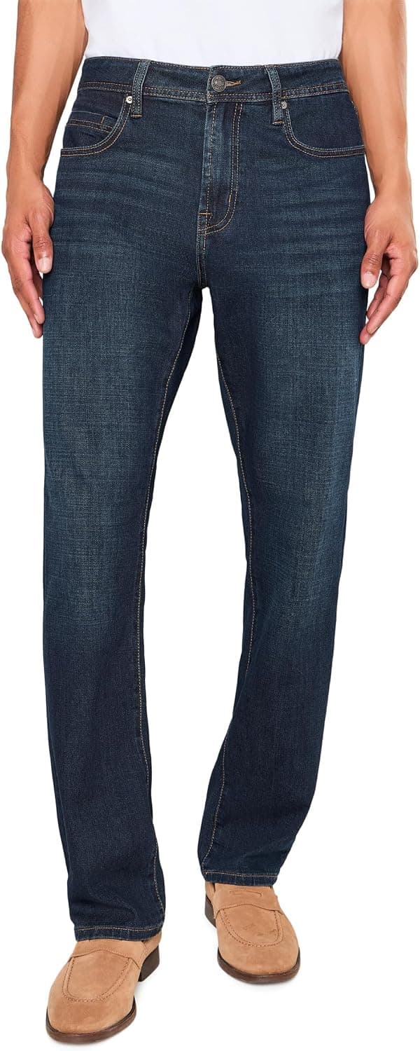 Liverpool Los Angeles, Hombre, Jeans Rectos Relajados Regent, Hudson, Talla: 38, Entrepierna: 30